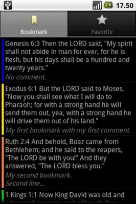 Holy Bible (RSV) android App screenshot 0