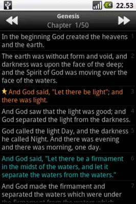 Holy Bible (RSV) android App screenshot 1