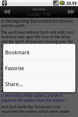 Holy Bible (RSV) android App screenshot 2