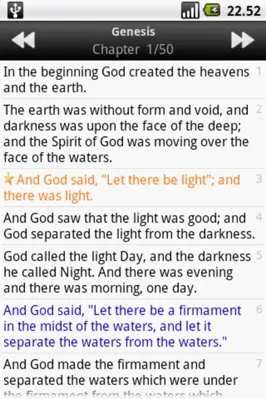 Holy Bible (RSV) android App screenshot 3